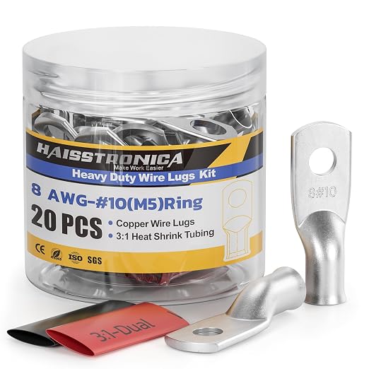 haisstronica 10pcs 8 AWG by HAISSTRONICA