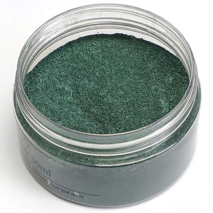 Green Mica Powder for Epoxy Resin 1.7 oz /50g Powdered Pigment for Soap by SEISSO