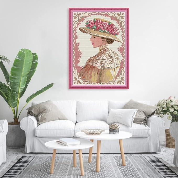 CROSSDECOR Stamped Cross Stitch Kits Beginners Full Range of Crossstitching - Image 2
