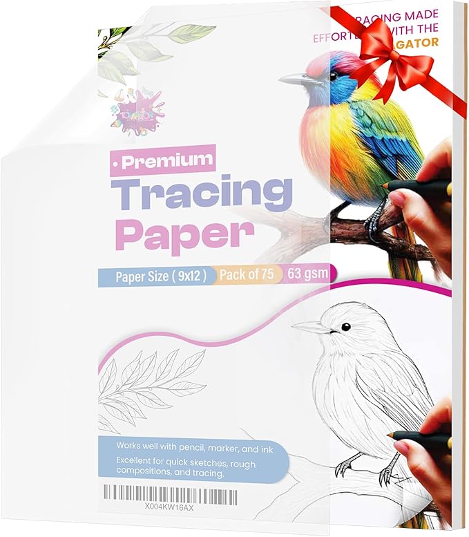 Tracing Paper 9 x 12 Inch by THETOYAGATOR