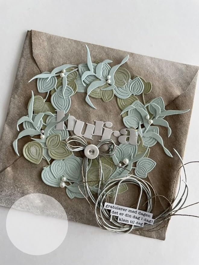 Lapoo Metal Cutting Die for Scrapbooking, 3D Backgrounds Frame New Cutting Dies - Image 6