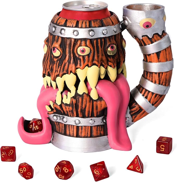 Dice Tower Mug, Dice Rolling Tower, Comes by Luazuri