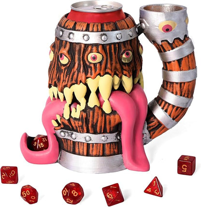 Dice Tower Mug, Dice Rolling Tower, Comes by Luazuri