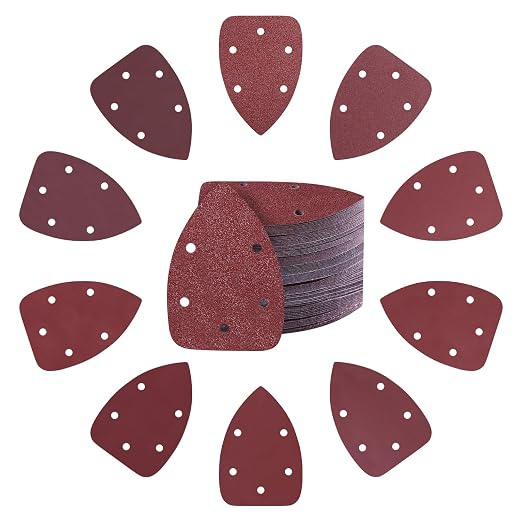 100-Pack Mouse Sandpaper for Mouse Detail Sanders, by Tongbay
