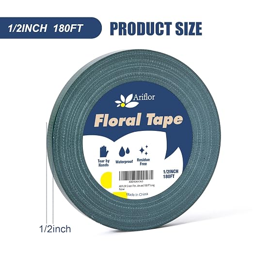 Green Floral Tape - Image 2
