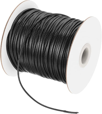 MECCANIXITY Waxed Cord 3mm Waxed Polyester Cord 44 Yard Wax String by MECCANIXITY