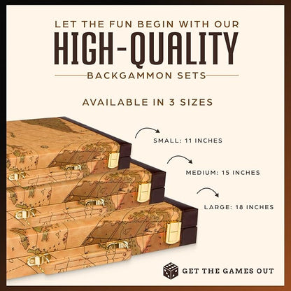 Get The Games Out Top Backgammon Set - Image 3