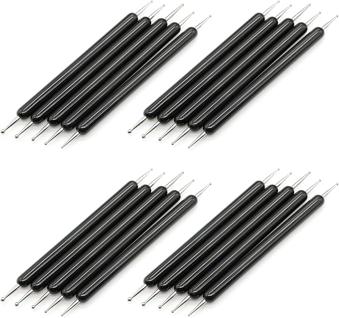 4 Set Embossing Stylus Double End Tracing Dotting Tool, Embossing Art by Unknown