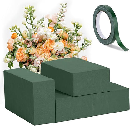 MAPVOLUT Premium Floral Foam Blocks & Waterproof Floral Tape by MAPVOLUT