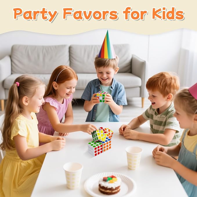24 Pack Mini Puzzle Cubes Party Favors - Image 5