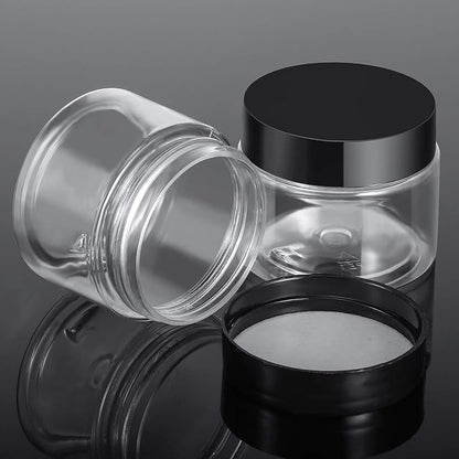 SATINIOR 12 Pack 2 oz Plastic Container Jars - Image 5
