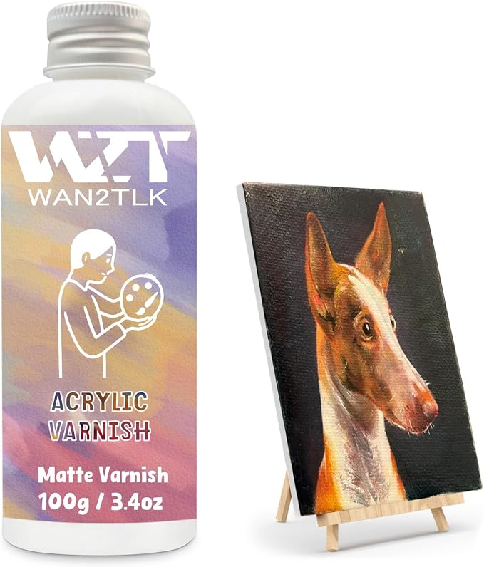 Acrylic Varnish, Professional Matte Varnish by WAN2TLK