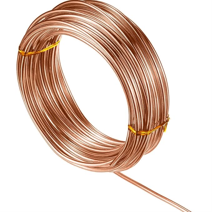TecUnite Aluminum Craft Wire for Sculpting Armature Bendable Craft Wire for DIY by TecUnite