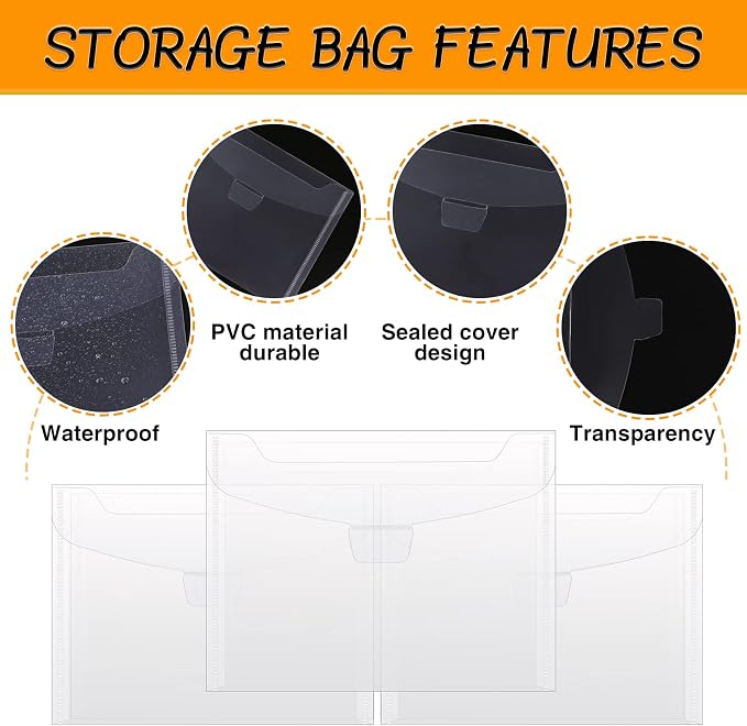 20 PCS Stamp and Die Storage Bag and Rubber Magnetic Sheets, die Storage Set - Image 4