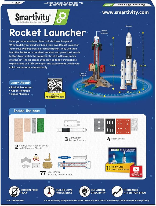 Smartivity Rocket Launcher STEM Kit - Image 7