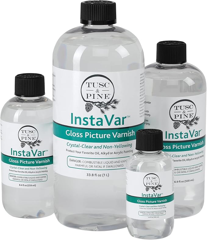 Jerry's Artarama InstaVar™ Gloss Picture Varnish & Varnish Brush Sets - Image 5
