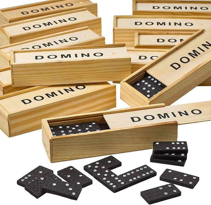Kicko Mini Wooden Dominoes Set by Kicko