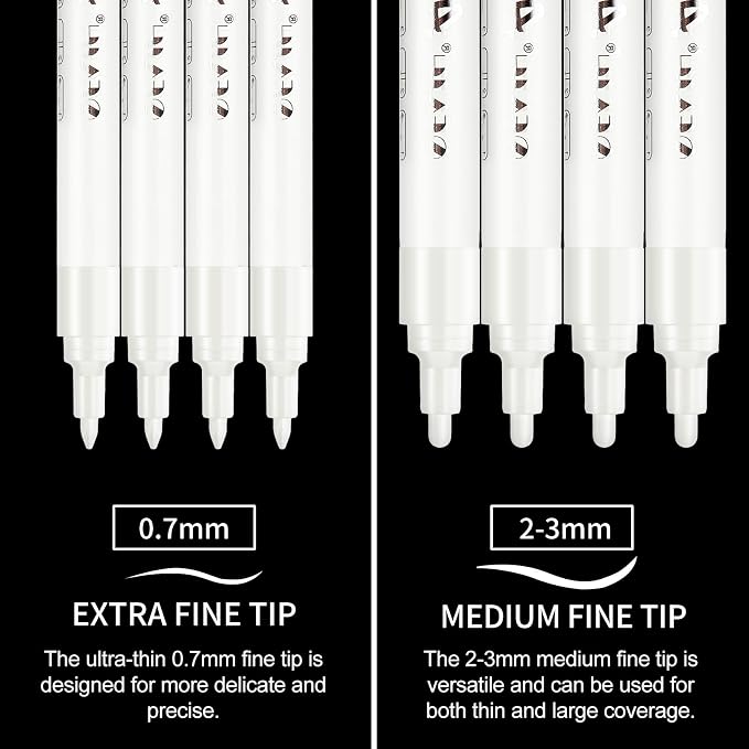 SFAIH Acrylic White Paint Pens - Image 2