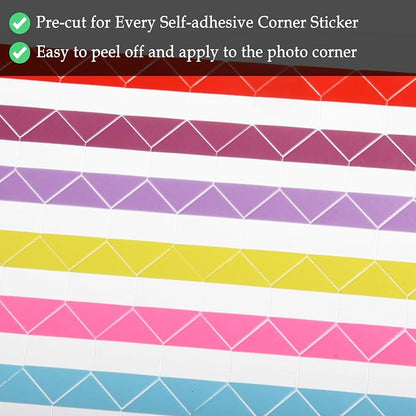 50 Sheets Self Adhesive Photo Corners - Image 3