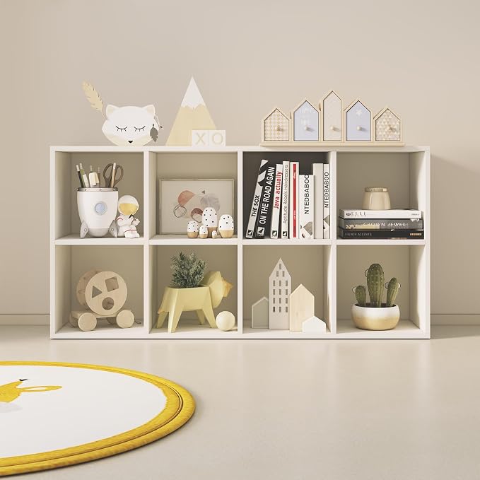 Wood Cube Storage Organizer Closet Cabinet - Image 5