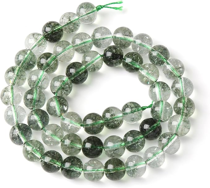 32PCS 12MM Green Crackle Phantom Ghost Crystal Beads - Image 5