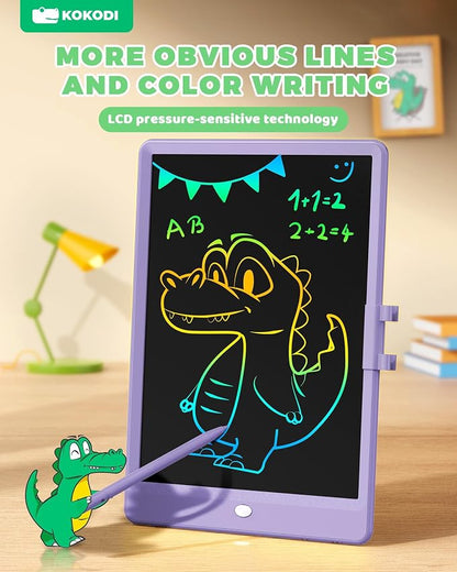KOKODI LCD Writing Tablet, 10 Inch Colorful Toddler Doodle Board Drawing Tablet - Image 3
