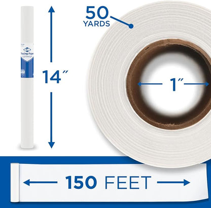 ALVIN 55W-H Lightweight Tracing Paper Roll, Suitable - Image 2