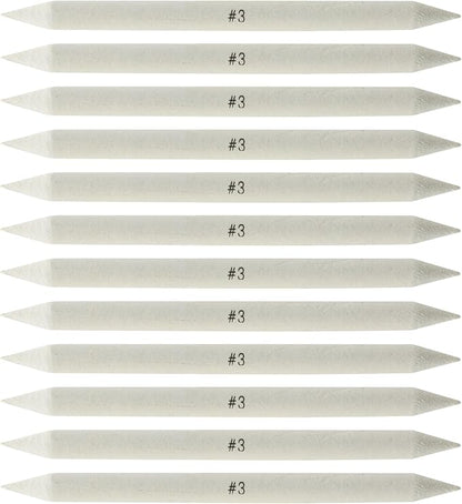 Creative Mark Art Set: Charcoal Pencils Solid Double-Ended Blending Stumps by CreativeMark