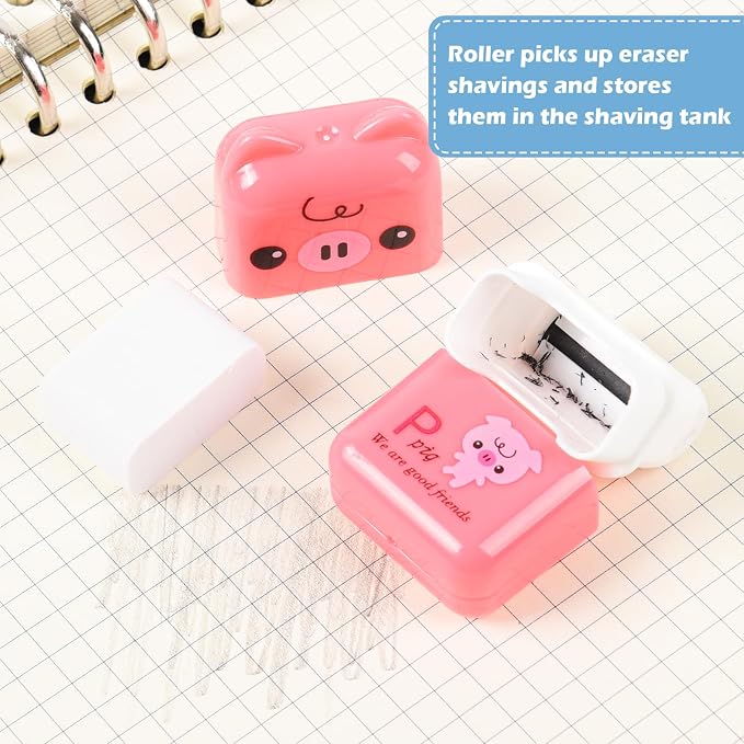 24 Pcs Cute Eraser for Pencils Cute Animals Eraser - Image 5