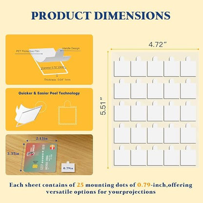 0.79" Double Sided Adhesive Dots, DIY Projects - Image 2
