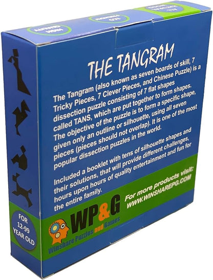 Tangram Wooden Puzzle Geometry Game, - Image 7