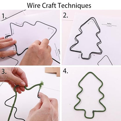 BoFUN Wire Craft Kit for Adults, Teens Christmas DIY Wire Art Crafts Set for - Image 3