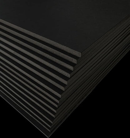 Black Foam Board 16 x 20 x 1/8" Inch, 15 Pack Acid-Free Foam Core Poster Board - Image 7