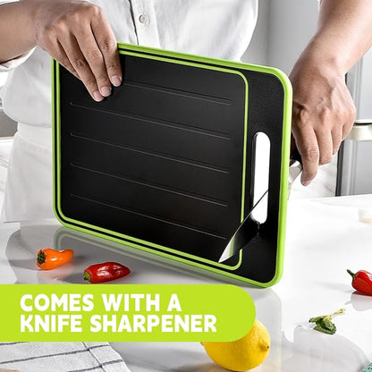 Cutting Board Double Sided, Large Size+Small Size, Food Grade Stainless steel - Image 4