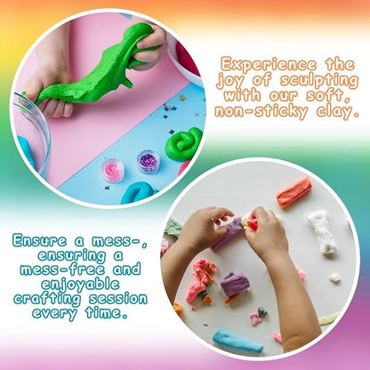 36 Color Air Dry Foam Clay for Sculpting and Cosplay Set - Image 3