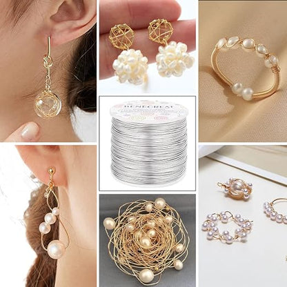 BENECREAT 12 17 18 Guage Aluminum Wire Anodized Jewelry Craft Making Beading - Image 6