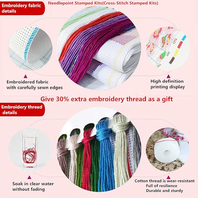Fanxvivy Stamped Cross Stitch Kits - Image 3