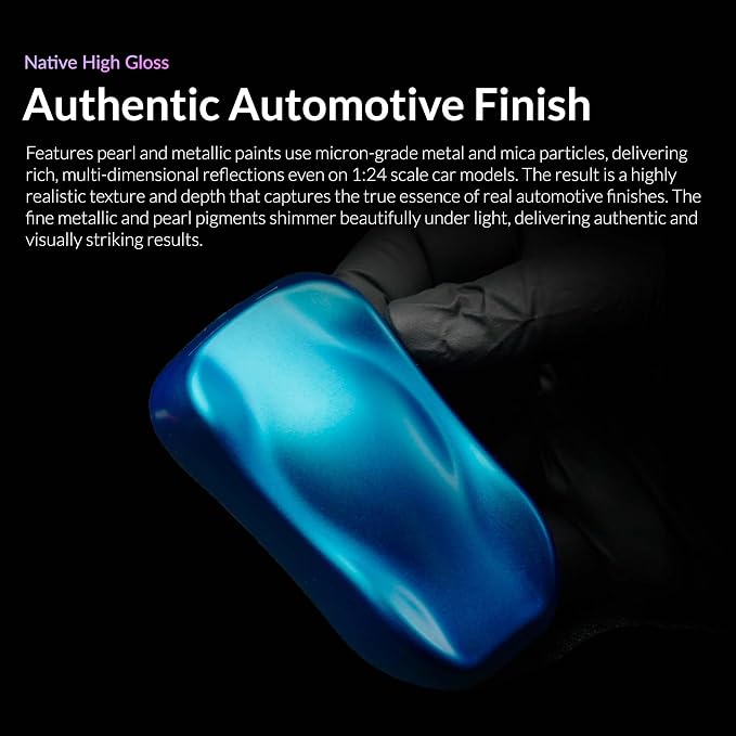 Gaahleri Kaleido Auto 24-Color Set – Water-Based Acrylic Airbrush Paint Kit - Image 4