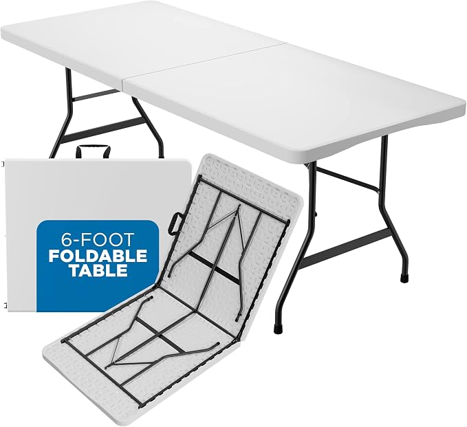 Sorfey Folding Table 6-Foot X 30 inch by Sorfey