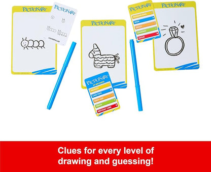 Mattel Games Pictionary Family Board Game - Image 5