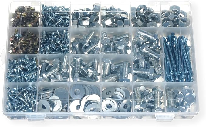 2 Pack 24 Grids Plastic Small Crafts Storage Boxes - Image 3