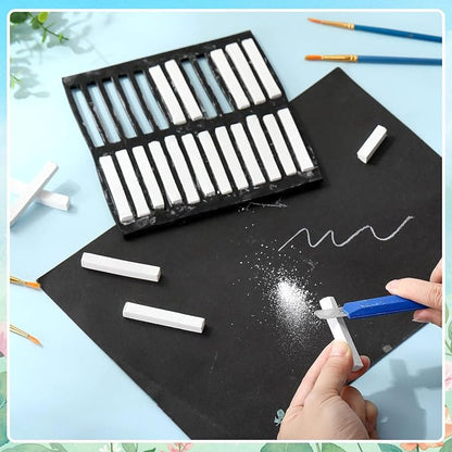 48 Pcs Soft Chalk Pastels Set Soft Pastel - Image 5