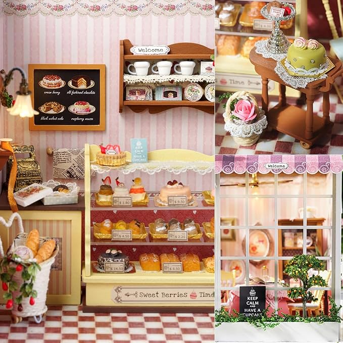 TuKIIE DIY Miniature Dollhouse Kit - Image 6