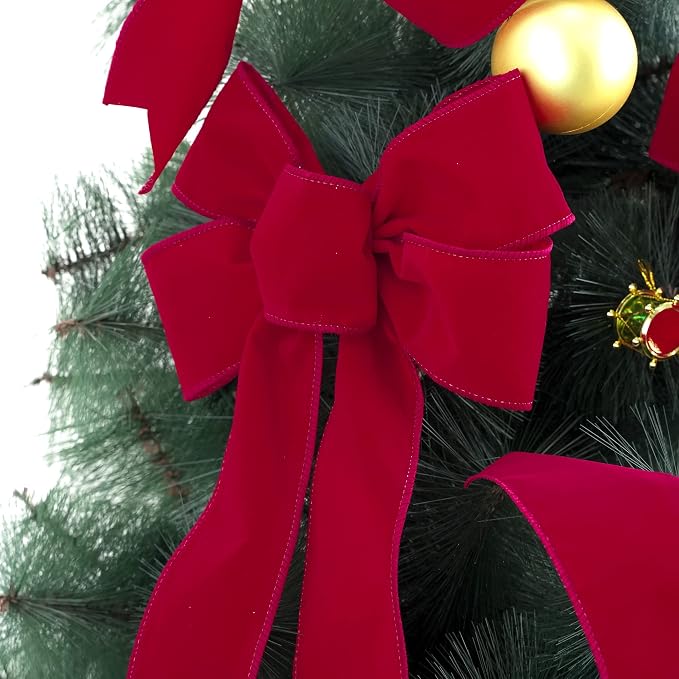 MEEDEE Red Velvet Ribbon - Image 6