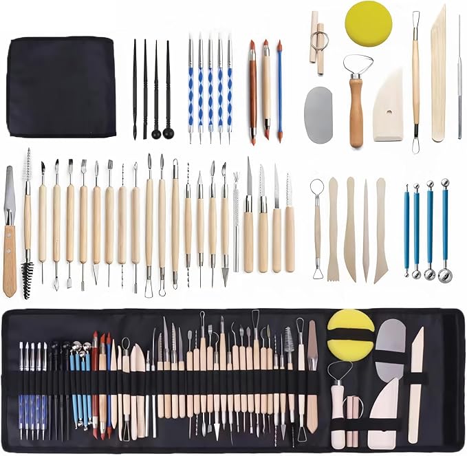 Clay Tools Kit, Pottery Tools Includes Polymer Clay Tools, Sculpting Tools - Image 8