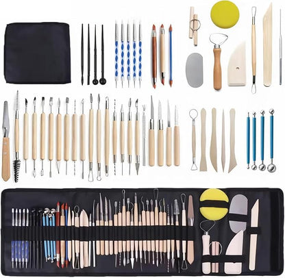Clay Tools Kit, Pottery Tools Includes Polymer Clay Tools, Sculpting Tools - Image 8