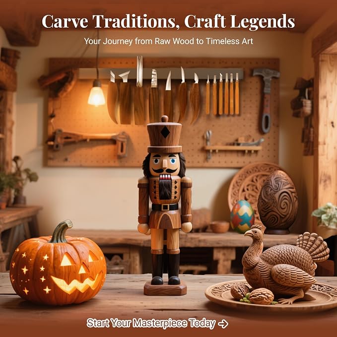 COZYGIFT Wood Carving Kit for Adults & Beginners - Image 7