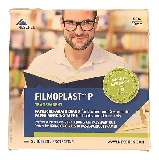 Filmoplast P Archival Mending Tape by ScientificNotebookCompany