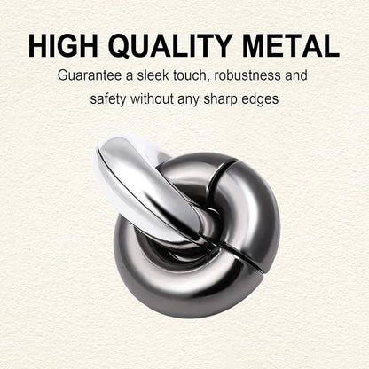 9 PCS Metal Puzzle for Adult Disentanglement Puzzles Lock Puzzle Games Set Gift - Image 2