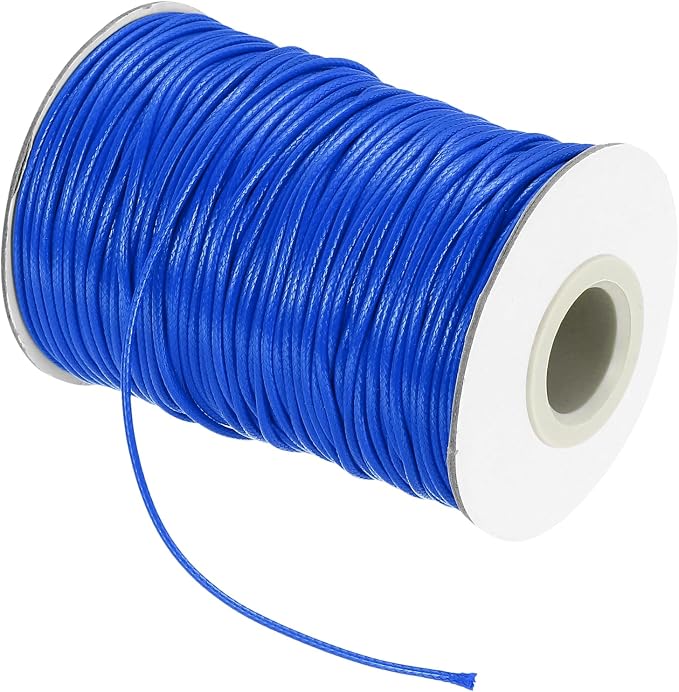 MECCANIXITY Waxed Cord 1.5mm Waxed Thread 87 Yard Wax String Leather Cord by MECCANIXITY